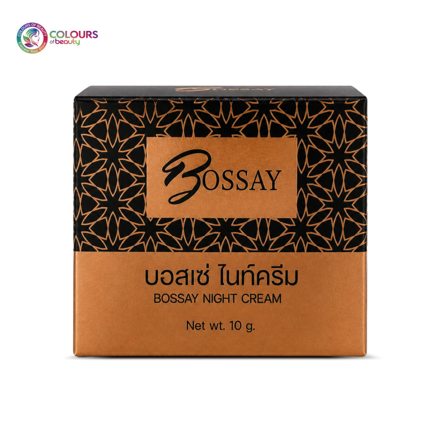 Bossay Night Cream 10g – Brightening &amp;amp; Skin Nourishing Night Cream
